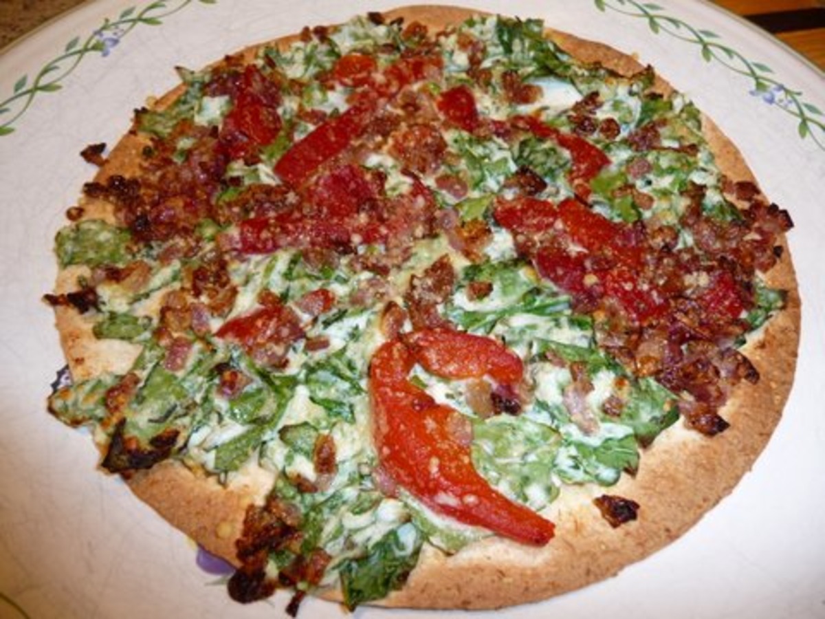 4 Points - White Pizza