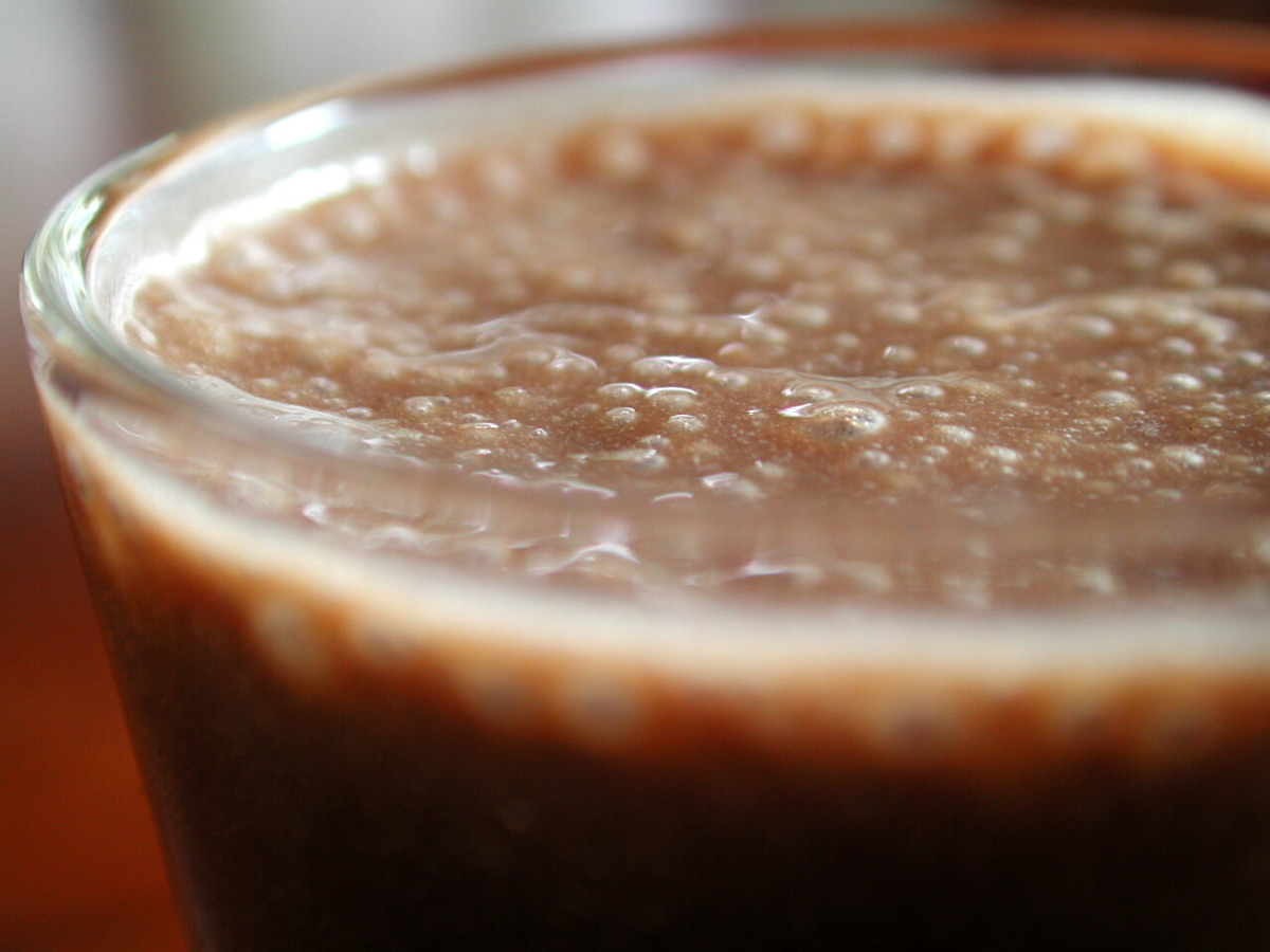 A Healthy Chocolate Smoothie!