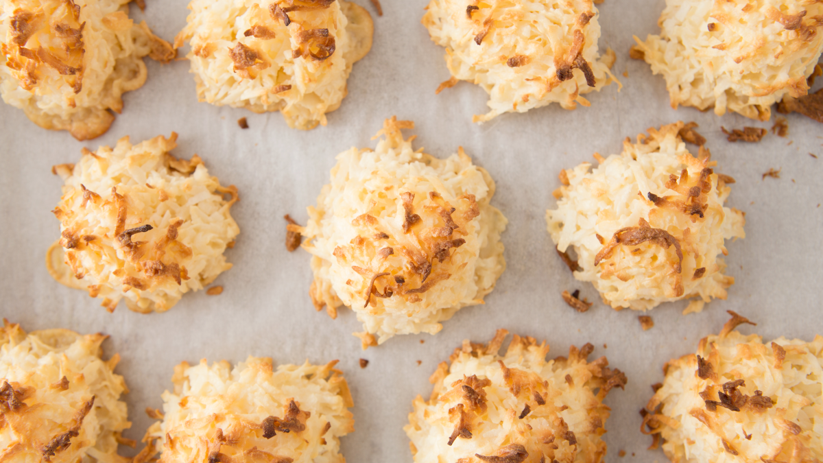 3 Ingredient Chewy Macaroons