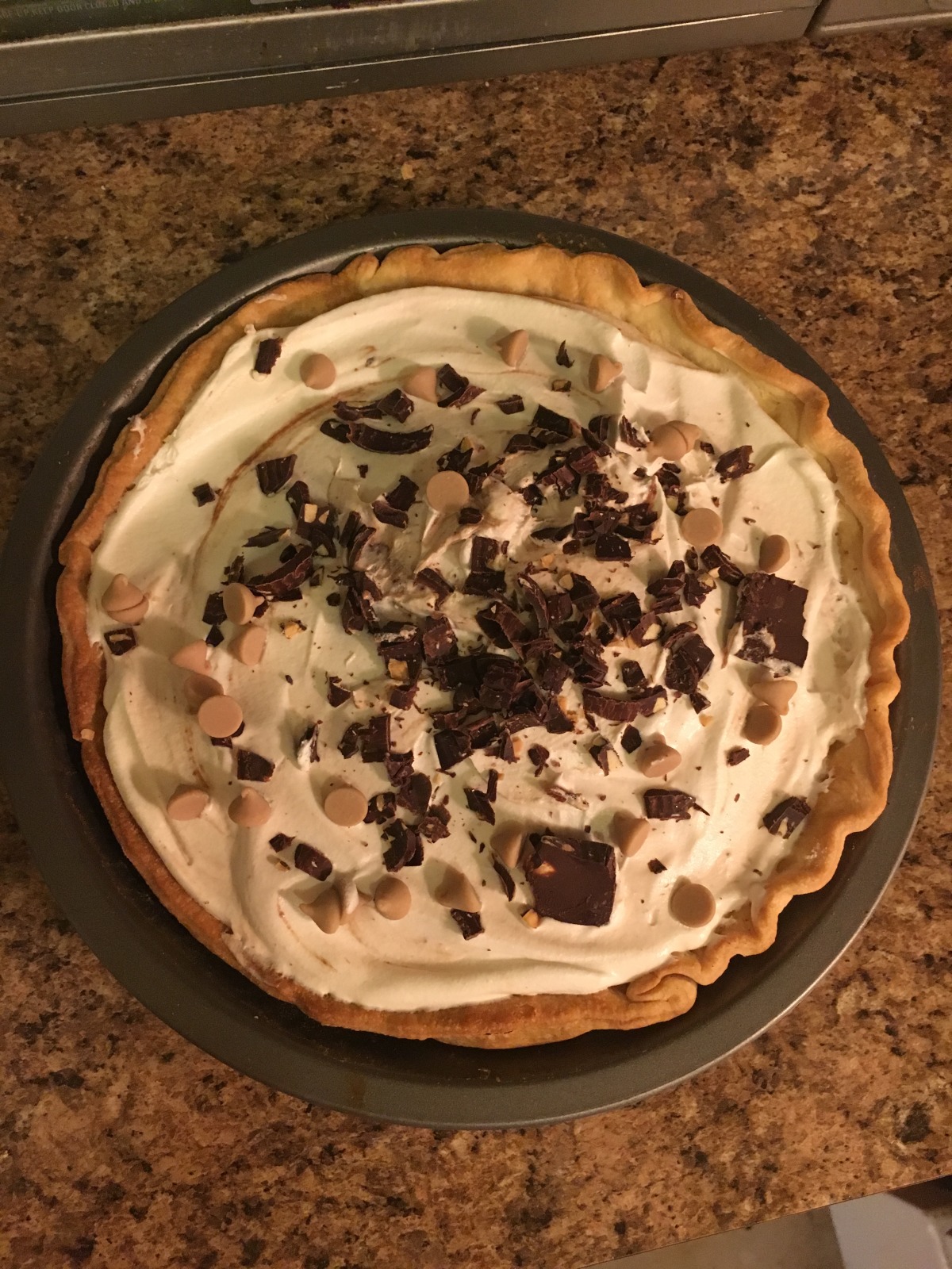 5 Minute - Double Layer Chocolate Pie