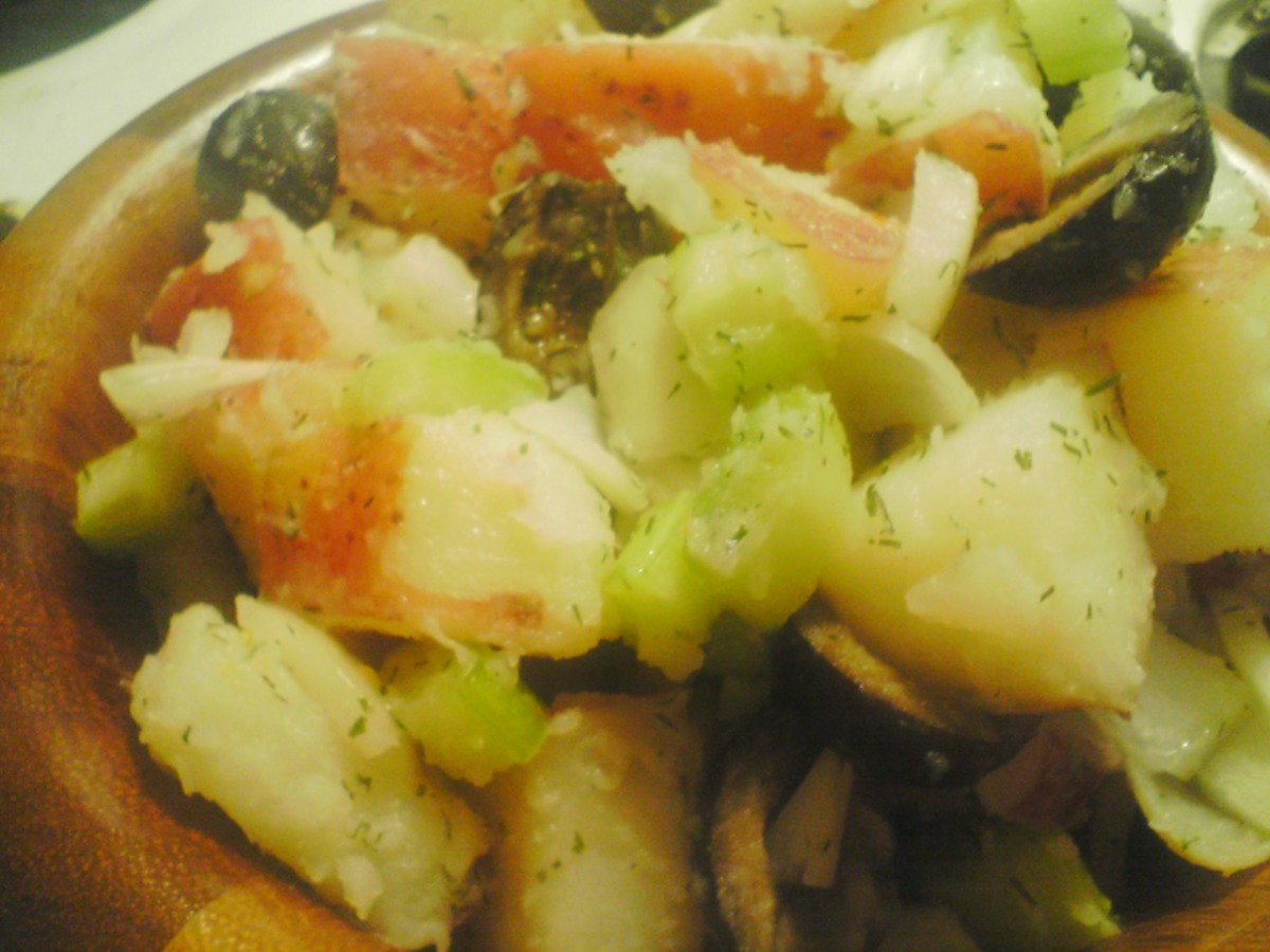 A Dilly Potato Salad, No Mayo