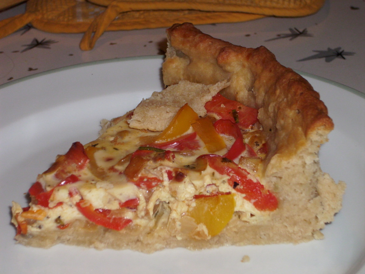 3-Pepper Quiche