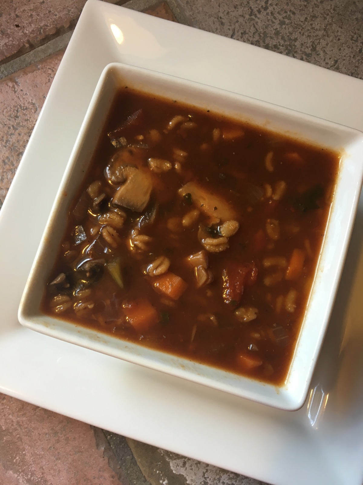2bleus Vegetable Barley Soup