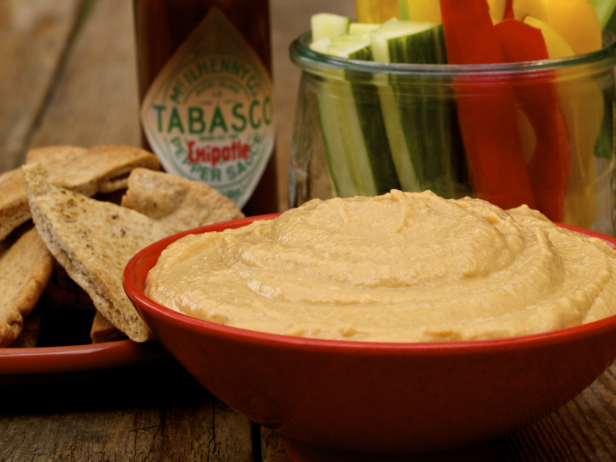 1-Step Chipotle Hummus