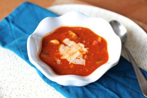 Vegetarian Lasagna Soup