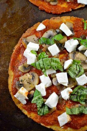 Vegetarian Lavash Pizza