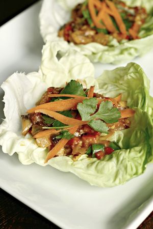 Vegetarian Lettuce Wraps