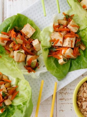 Vegetarian Lettuce Wraps recipes
