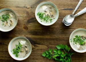 Vegetarian Mushroom Soup