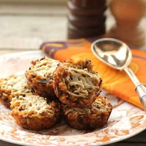 Vegetarian Mushroom Stuffing Cups recipes