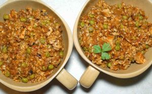 Vegetarian Paella with Smoked Tofu