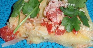 Vegetarian Polenta Pie