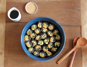 Vegetarian Quinoa Sushi