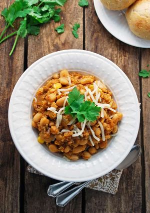 Vegetarian Quinoa White Chili