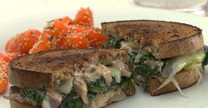 Vegetarian Reubens With Russian Dressing