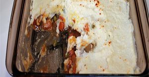 Vegetarian Shepherd's Pie with Mashed Cauliflower