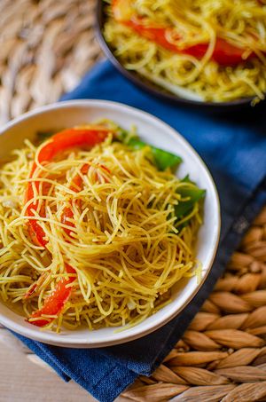 Vegetarian Singapore Noodles recipes