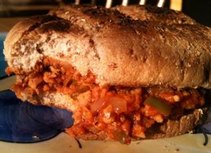 Vegetarian Sloppy Joes (TVP)