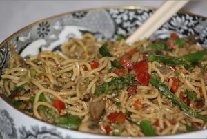 Vegetarian Soba Noodles