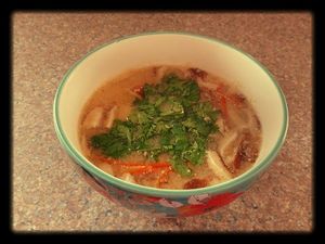 Vegetarian Sour Miso Soup