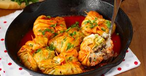 Vegetarian Stuffed Cabbage Rolls recipes