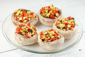 Vegetarian Stuffed Mushrooms recipes
