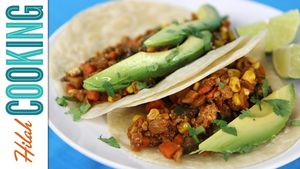 Vegetarian Tempeh Tacos