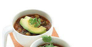 Vegetarian Three-Bean Chili
