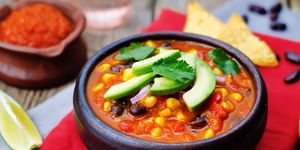 Vegetarian Tortilla Soup