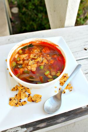 Vegetarian Tortilla Soup recipes